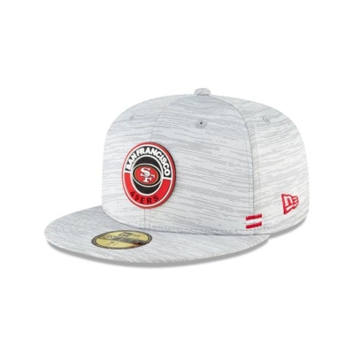 Sapca New Era San Francisco 49ers NFL Official NFL Fall Sideline 59FIFTY Fitted - Gri